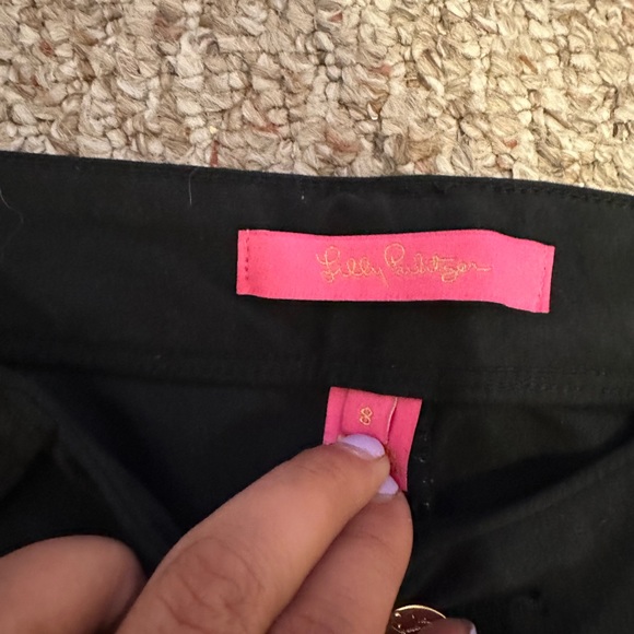 Lilly Pulitzer black jeans - Picture 3 of 4